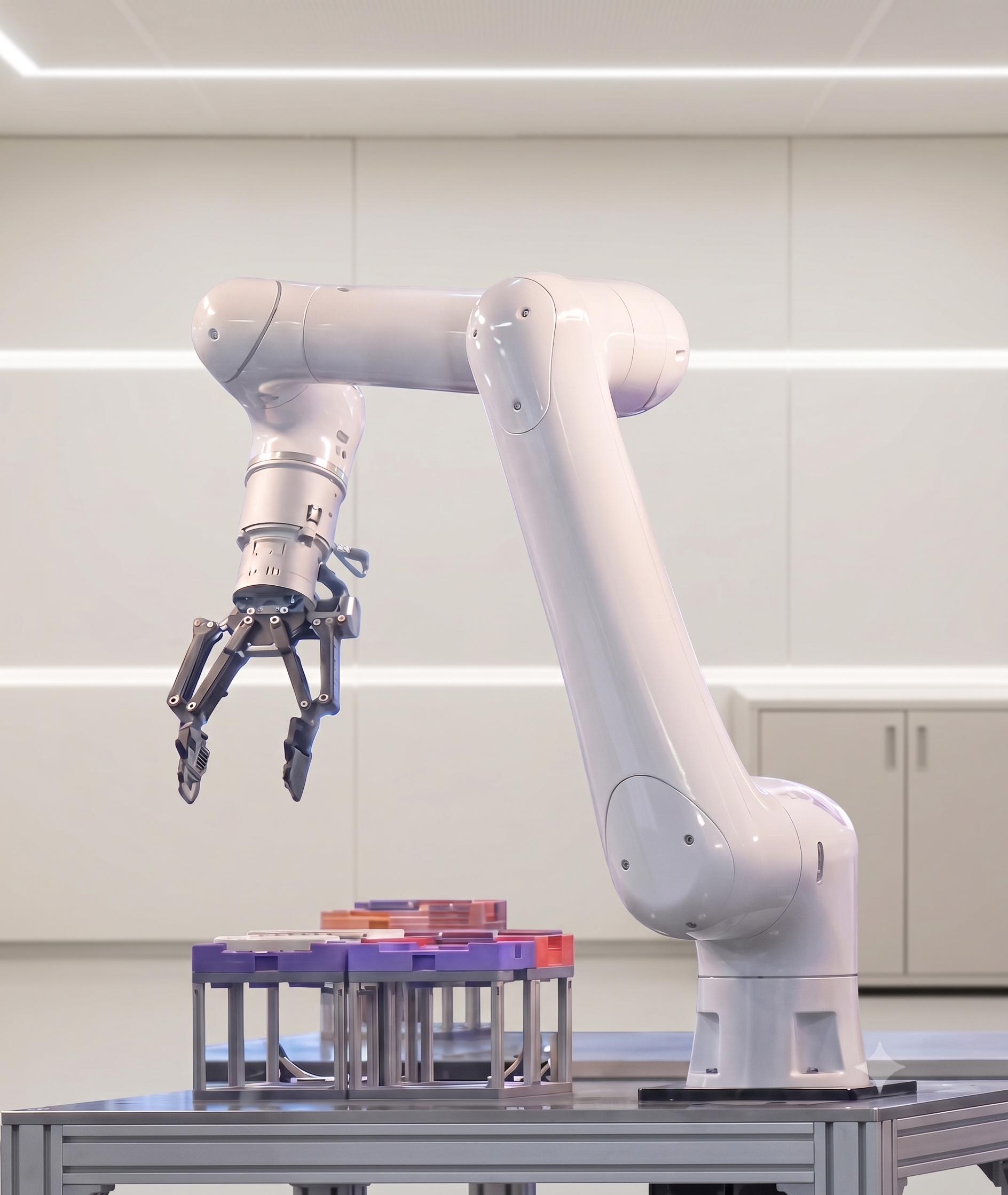 Lab robot hardware in the HelixOS fleet story